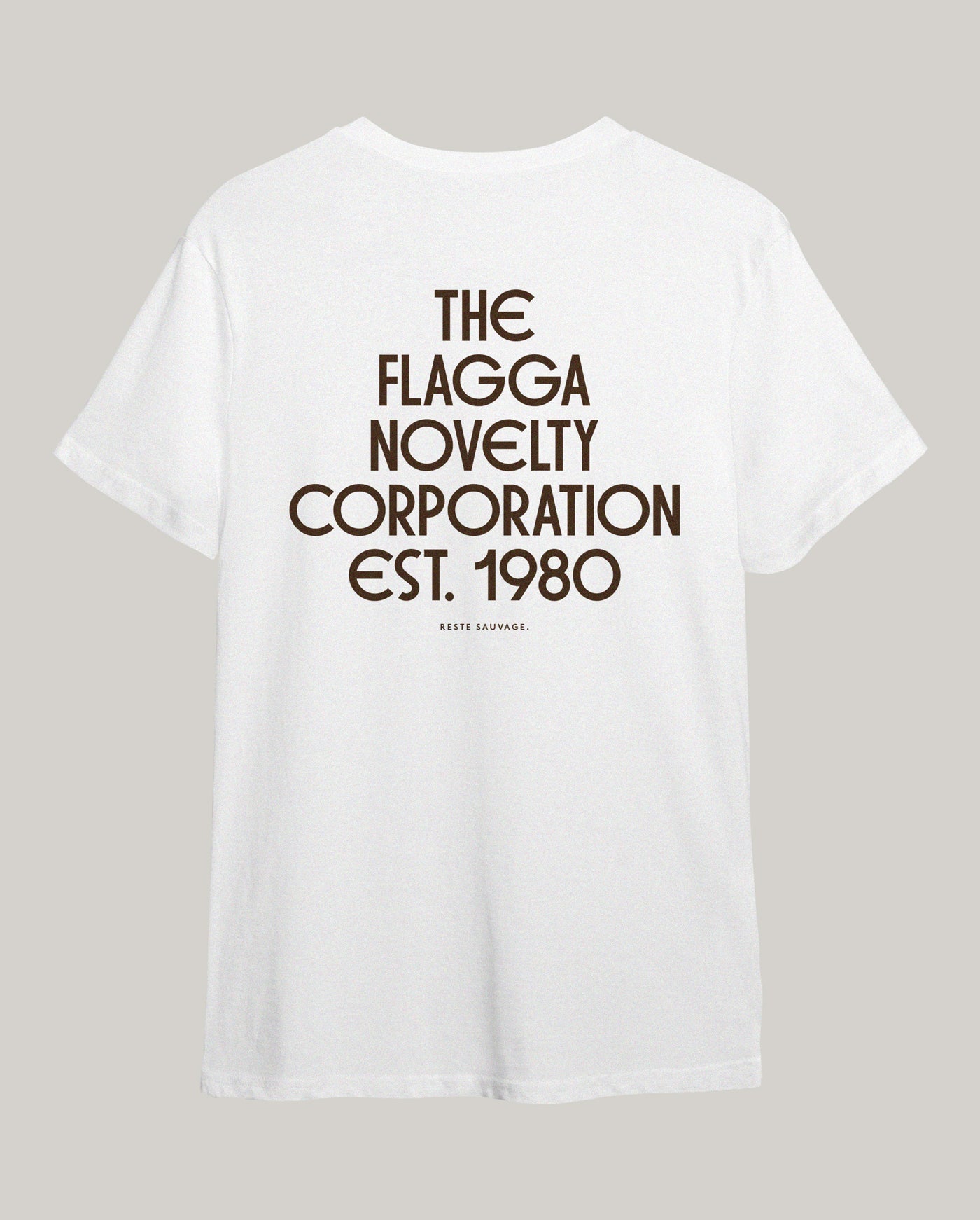 "Antique" White Tee