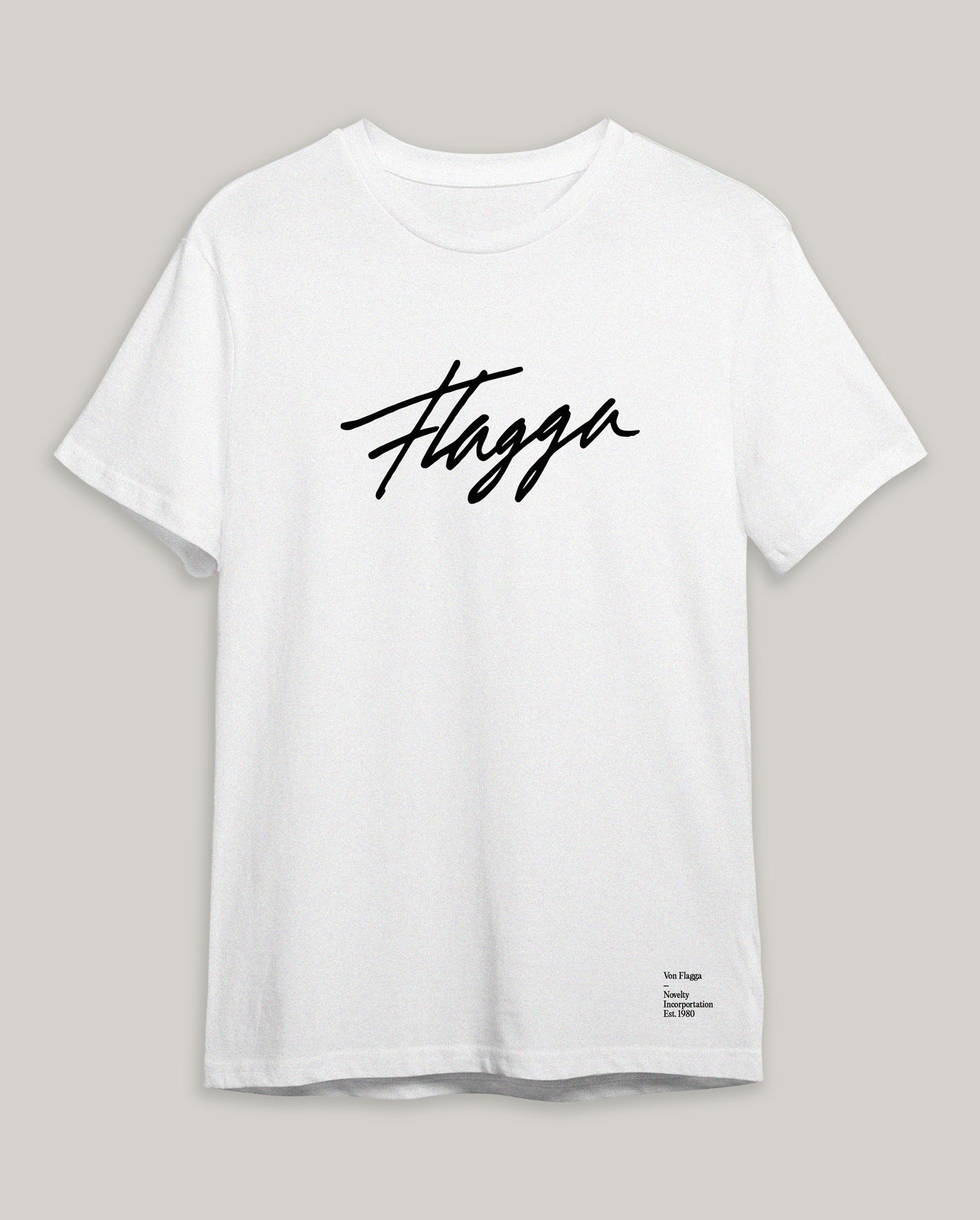 "Flagga" White Tee