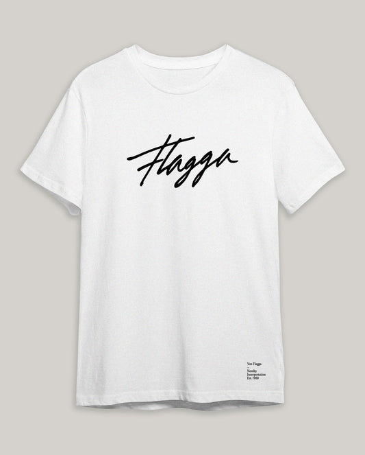 "Flagga" White Tee