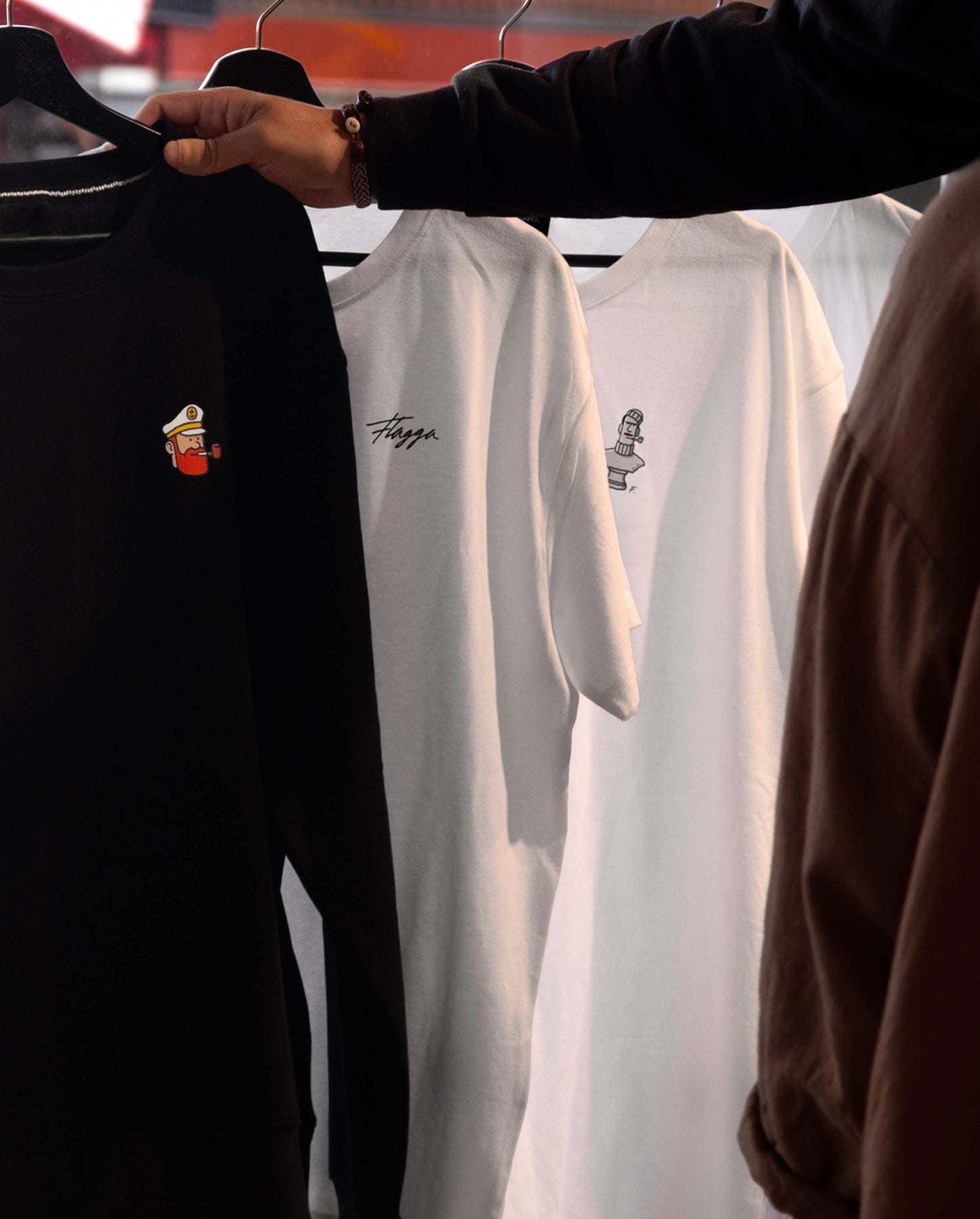 "The Captain" Black Sweatshirt